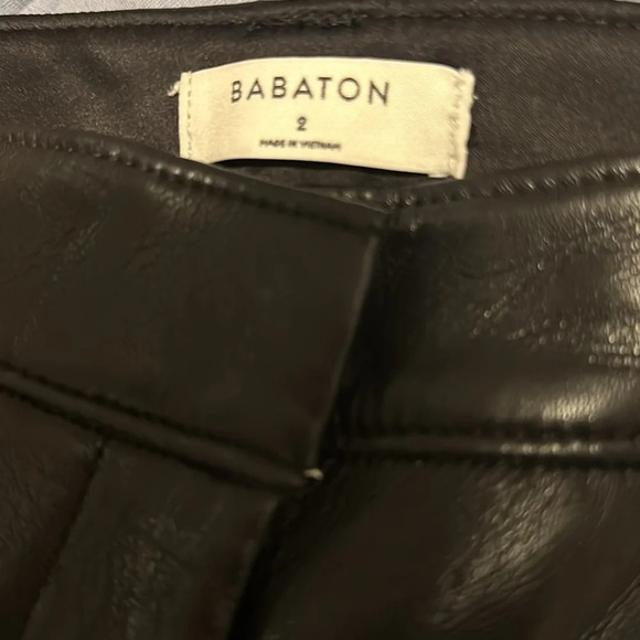 Aritzia Babaton command leather pants - Picture 11 of 11